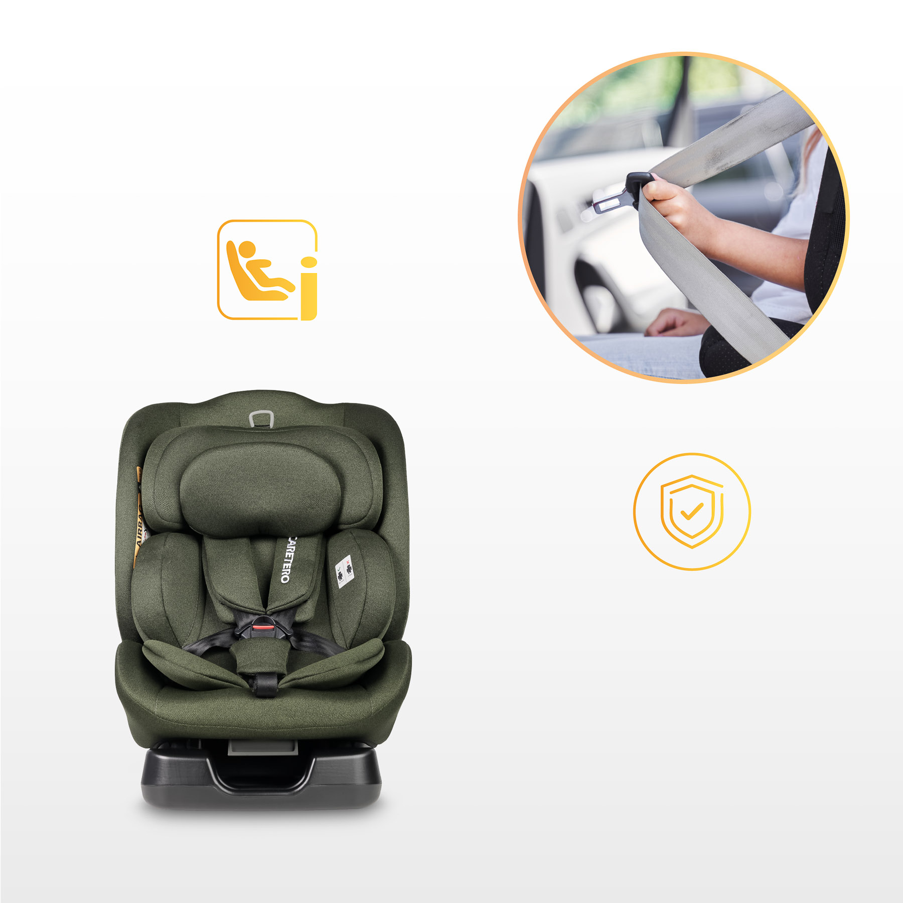 fotelik caretero mundi wszystkie grupy wzrostowe